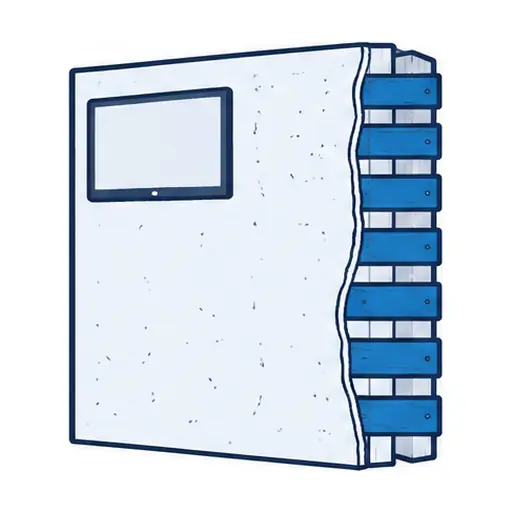 Schematic: Plaster over lath or early drywall (original 1950s–60s rooms)