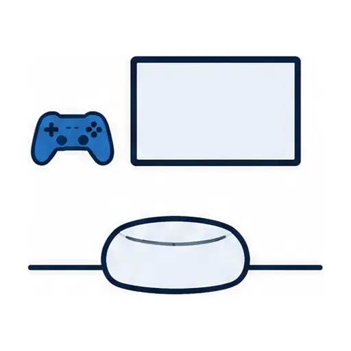 Schematic icon: Game Room TV Mounting