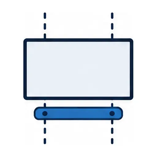 Schematic icon: TV Wall Mounting